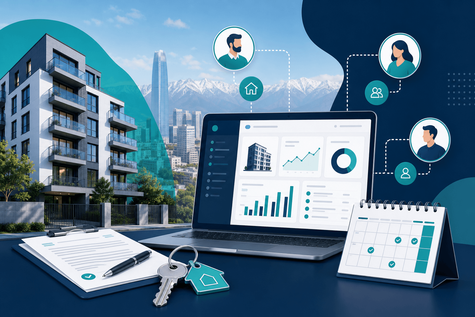 Software de arriendos Chile: administra contratos conectado al CRM